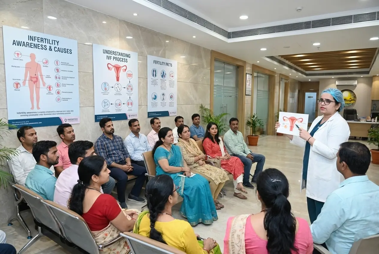 Free IVf camp by PujaIVF center in patna